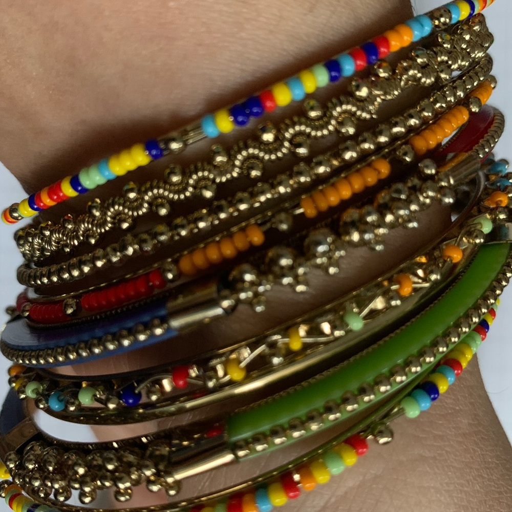 Bohemian Multi Colored Bane Set